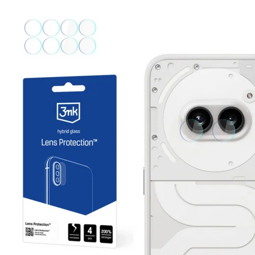 Védőfólia Nothing Phone (2a) - 3MK kamera flexibilis fólia (4x)