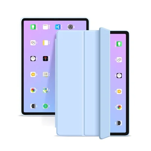 Tablettok iPad Air 6 (2024, M2, 11 coll) - égkék smart case tablet tok