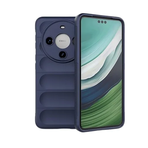 Honor X50 5G telefontok - Pastel Armor - kék szilikon hátlap tok