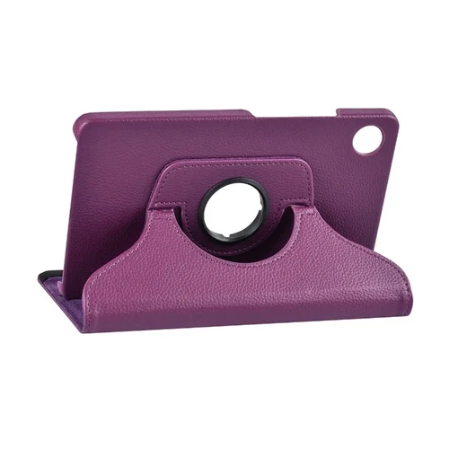 Samsung Galaxy Tab A9 8.7 X110 / X115 tablettok - lila fordítható műbőr tablet tok