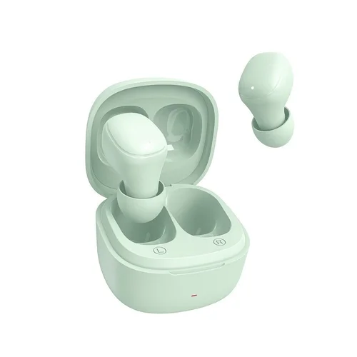 Bluestar TWS Mini A19 headset - zöld bluetooth headset, töltő tokkal