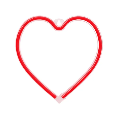 Red Hearth Neon LED felirat 20 x 2 x 21 cm