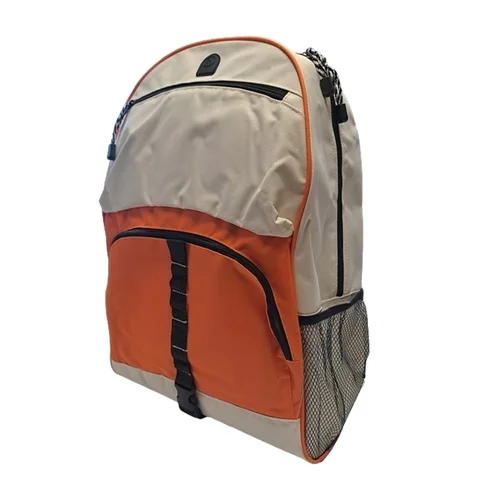 Hátizsák - Utah - krém / narancssárga hátizsák