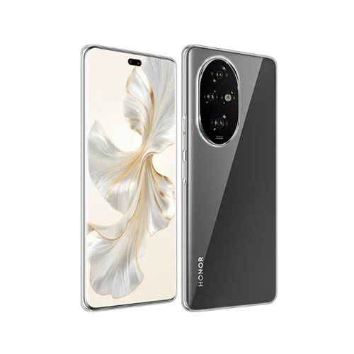 Honor 200 5G telefontok - átlátszó szilikon tok