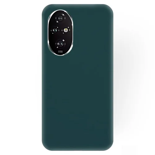 Honor 200 Pro 5G telefontok - zöld szilikon hátlap tok