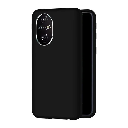 Honor 200 Pro 5G telefontok - fekete szilikon hátlap tok ﻿