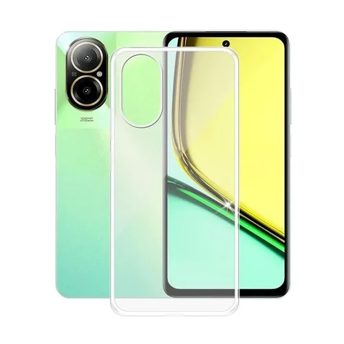 Realme C67 telefontok - átlátszó szilikon hátlap tok