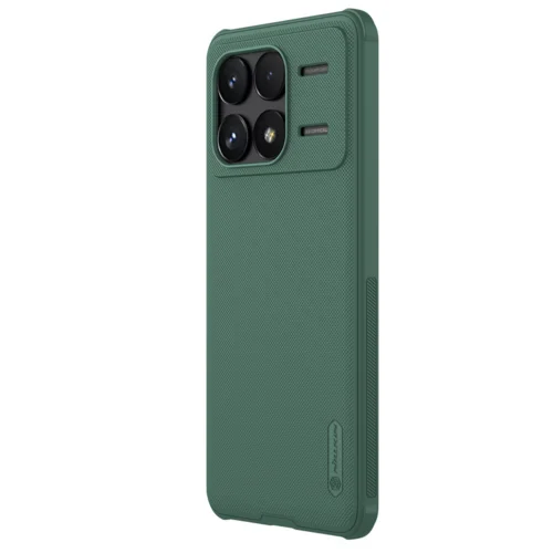 Telefontok Xiaomi Poco F6 Pro 5G - Nillkin Super Frosted zöld hátlap tok