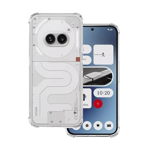 Nothing Phone (2a) telefontok - ütésálló átlátszó hátlap tok