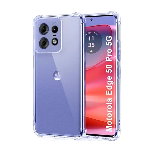Motorola Edge 50 Pro 5G - ütésálló átlátszó hátlap tok