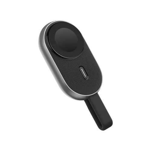 Forcell F-Energy powerbank - fekete powerbank Apple Watch-hoz, 1200 mAh