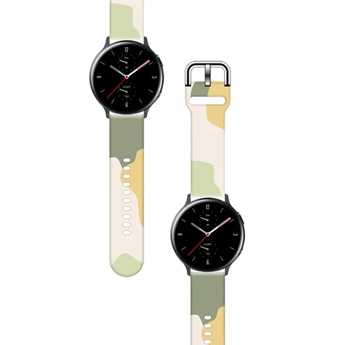 Samsung Galaxy Watch7 okosóra szíj - Strap Moro color 14 színes szilikon szíj (szíj szélesség: 20 mm)