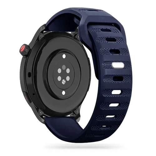 Samsung Galaxy Watch7 okosóra szíj - Tech- Protect IconBand Line - kék szilikon szíj (szíj szélesség: 20 mm)