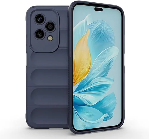 Honor 200 Lite 5G telefontok - Pastel Armor - kék szilikon hátlap tok