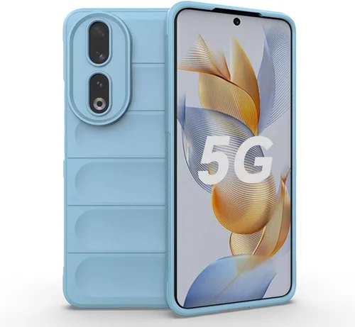 Honor 90 5G telefontok - Pastel Armor - világoskék szilikon hátlap tok ﻿