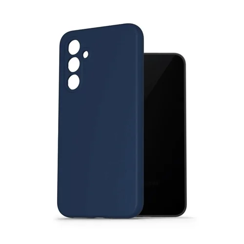 Telefontok Samsung Galaxy M55 5G - kék szilikon tok