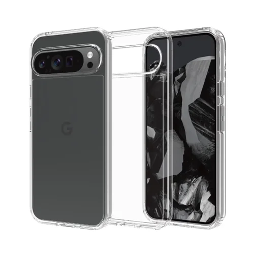 Google Pixel 9 Pro telefontok - átlátszó szilikon hátlap tok