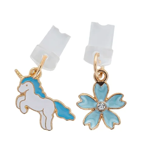 Medál telefonra - unikornis / virág minta (Type-C töltőporthoz)