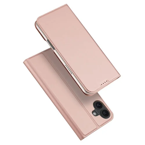 iPhone 16 telefontok - Dux Ducis rosegold kinyitható tok