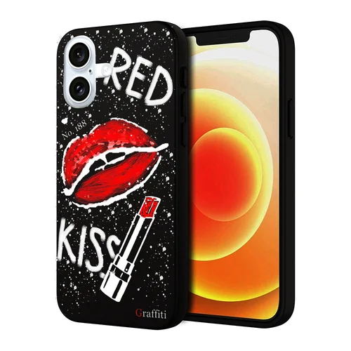 iPhone 16 - Graffiti No.188 mintás szilikon tok