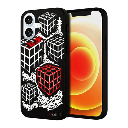 iPhone 16 - Graffiti No.191 mintás szilikon tok
