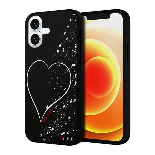 iPhone 16 telefontok - Graffiti No.218 mintás szilikon tok 