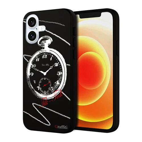 iPhone 16 Plus Telefontok - Graffiti No.185 mintás szilikon tok