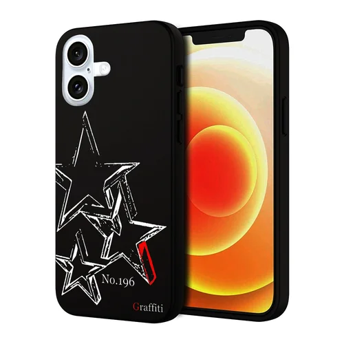 iPhone 16 Plus Telefontok - Graffiti No.196 mintás szilikon tok
