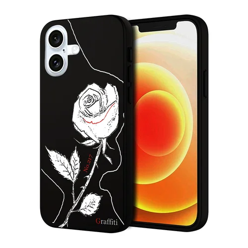 iPhone 16 Plus telefontok - Graffiti No.217 mintás szilikon tok