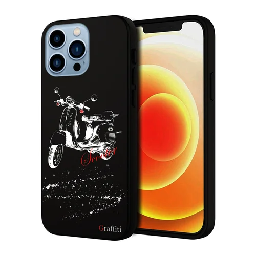 iPhone 16 Pro telefontok - Graffiti No.184 mintás szilikon tok