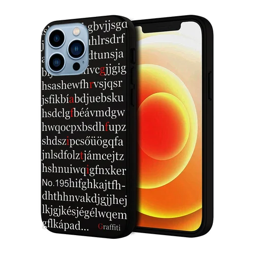 iPhone 16 Pro telefontok - Graffiti No.195 mintás szilikon tok