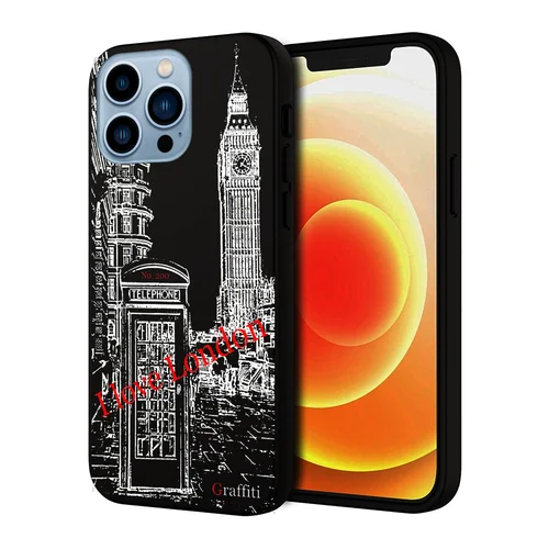 iPhone 16 Pro telefontok - Graffiti No.200 mintás szilikon tok