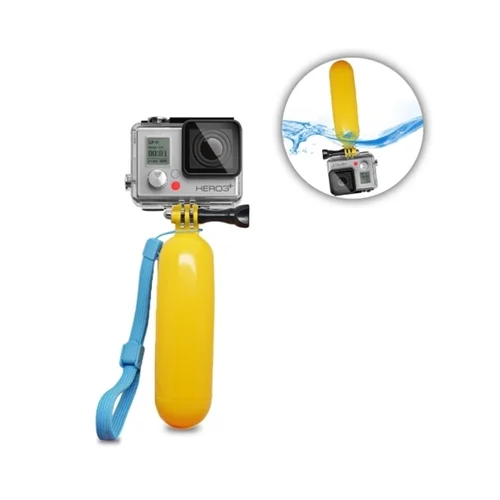 Sárga lebegő kameratartó - GoPro SJCAM sport kamerákhoz