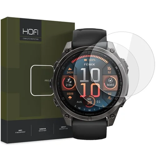 Garmin Fenix 8 (47 mm) okosóra üvegfólia - HOFI Glass Pro+ üvegfólia (2db)