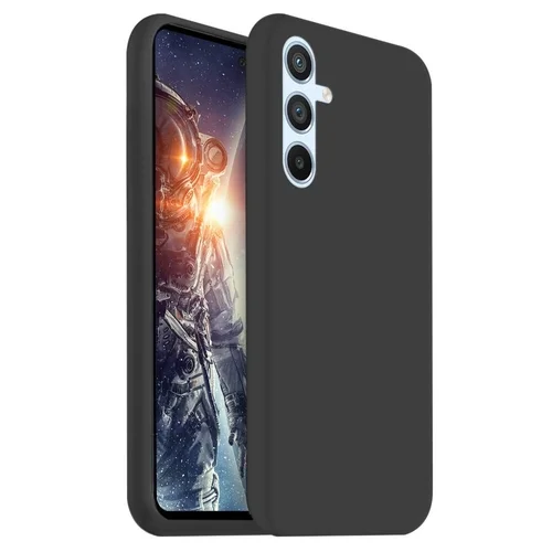 Samsung Galaxy S24 FE telefontok - fekete szilikon hátlap tok