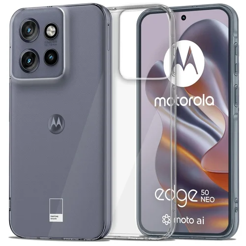 Telefontok MOTOROLA Edge 50 Neo 5G - FLEXAIR - átlátszó hátlap tok