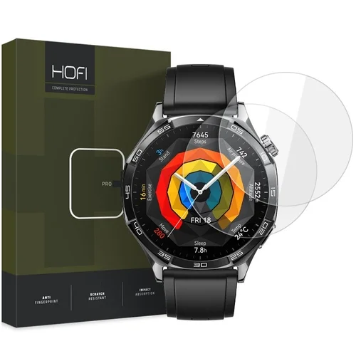 Huawei Watch GT 5 (46 mm) okosóra üvegfólia - HOFI Glass Pro+ üvegfólia (2db)