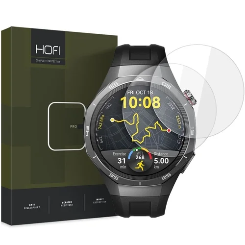 Huawei Watch GT 5 Pro (46 mm) okosóra üvegfólia - HOFI Glass Pro+ üvegfólia (2db)
