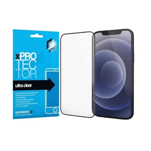 Samsung Galaxy A55 5G védőfólia - Xprotector Nano Glass kijelzővédő fólia fekete kerettel