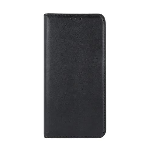 Xiaomi Redmi 14C telefontok - Smart Magnetic fekete szilikon keretes mágneses könyvtok