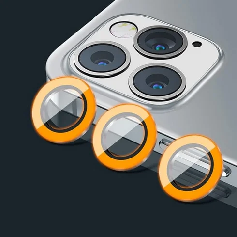 iPhone 16 Pro - Luminous narancs - kameralencse üvegfólia