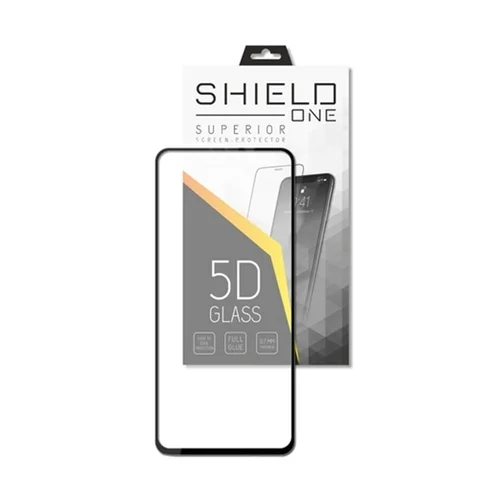 iPhone 12 Pro üvegfólia - ShieldOne 5D kijelzővédő üvegfólia, fekete kerettel