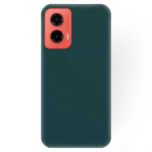 Motorola Moto G35 5G telefontok - zöld szilikon hátlap tok