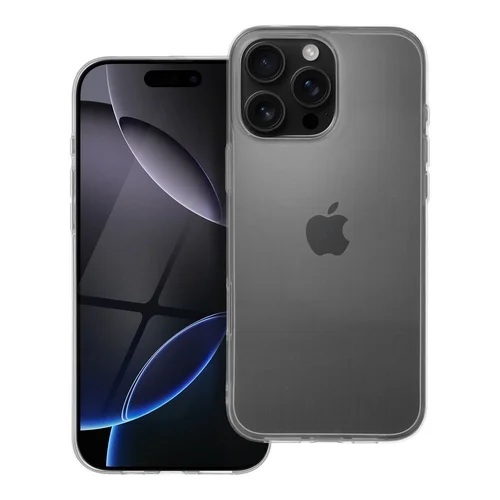 iPhone 16 Pro telefontok - 2 mm-es átlátszó szilikon hátlap tok ﻿