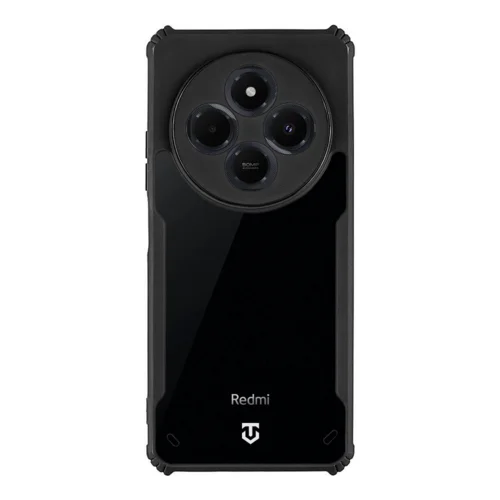 Telefontok Xiaomi Redmi 14C - Tactical Quantum - fekete / átlátszó ütésálló hátlap tok