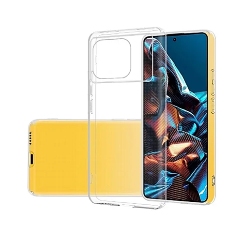 Xiaomi Poco X6 Pro 5G telefontok - átlátszó szilikon hátlap tok