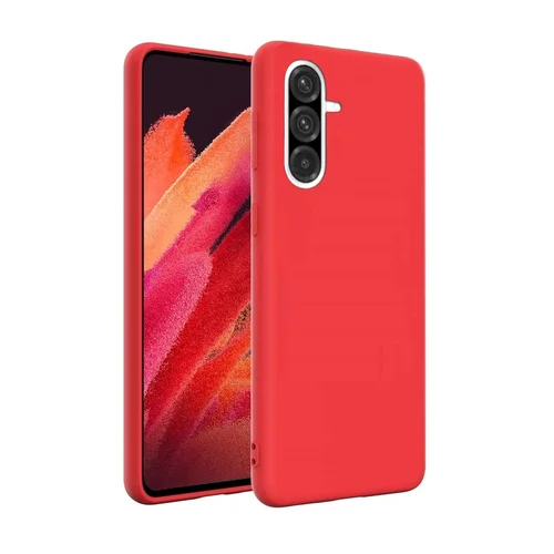 Samsung Galaxy A36 5G telefontok - piros szilikon hátlap tok
