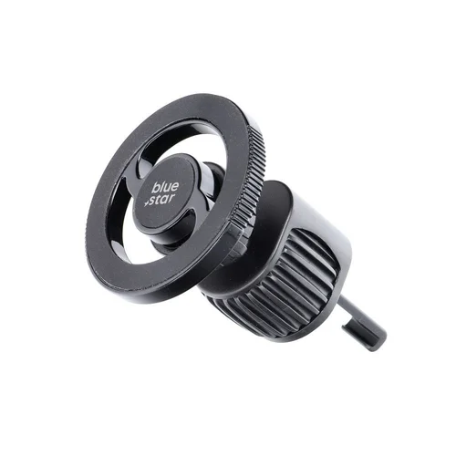 Bluestar Barrel - MagSafe kompatibilis, szellőzőrácsra rögzíthető mágneses telefontartó, fekete