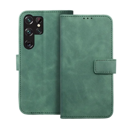 Samsung Galaxy S25 Ultra - Forcell Tender - zöld ráhajtófüles könyvtok