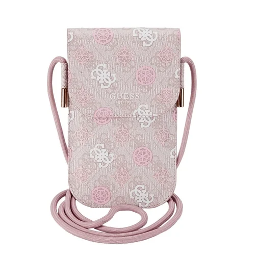 GUESS 4G Multicolor Wallet - telefontartó táska, pink